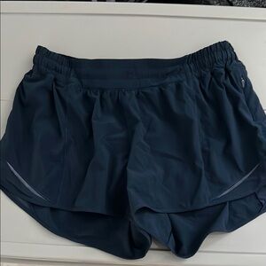 Women's Navy Blue Running Shorts